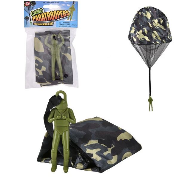 TR55111 Camouflage Paratrooper 3 3/4"